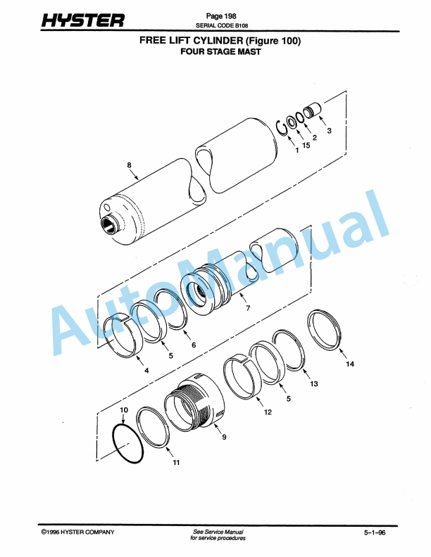 Hyster E30-40-50B, E60BS (E108) Electric Parts Manual 3 Hyster E30-40-50B, E60BS (E108) Electric Parts Manual-3