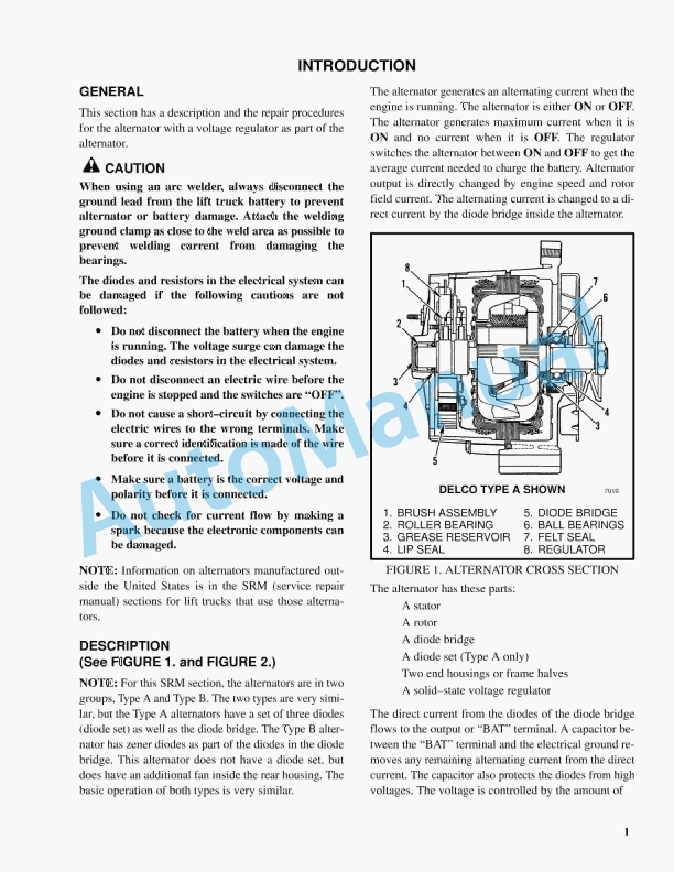 Hyster G005 (H3.50-5.00XL) Service Manual