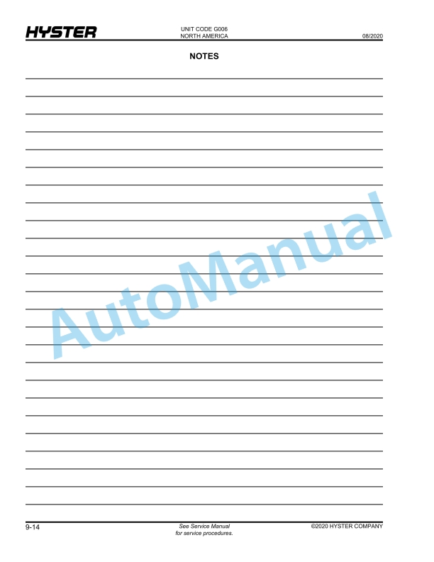 Hyster H135-155XL (G006) Parts Manual 5 Hyster H135-155XL (G006) Parts Manual - Image 5