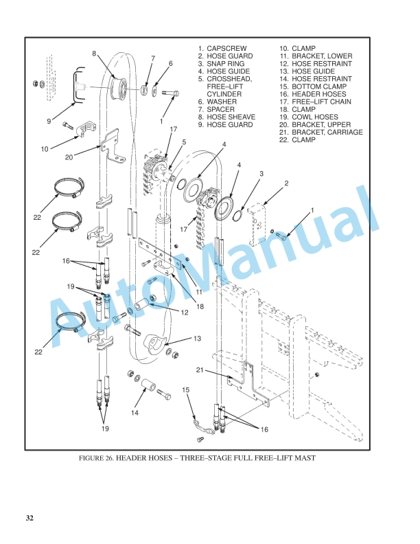 Hyster H1.50-1.75XM, H2.00XMS Frame Maintenance And Repair 5 Hyster H1.50-1.75XM, H2.00XMS Frame Maintenance And Repair - Image 5