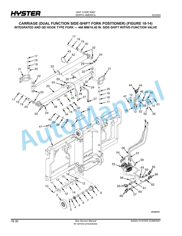 Hyster H150XD-EC4, H360XDS36, H360-400XD36, H210-360XD48, H300-330XDS, H230XDS, H210XDL, H190-400XD (R007) Parts Manual 4 Hyster H150XD-EC4, H360XDS36, H360-400XD36, H210-360XD48, H300-330XDS, H230XDS, H210XDL, H190-400XD (R007) Parts Manual - Image 4