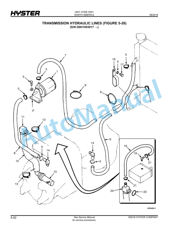 Hyster H25-40XM, H40XMS (D001) Challenger Parts Manual 2 Hyster H25-40XM, H40XMS (D001) Challenger Parts Manual - Image 2