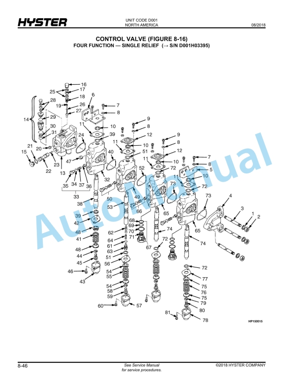 Hyster H25-40XM, H40XMS (D001) Challenger Parts Manual 3 Hyster H25-40XM, H40XMS (D001) Challenger Parts Manual - Image 3