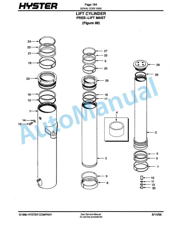 Hyster H30-60H (E003) Challenger Parts Manual 4 Hyster H30-60H (E003) Challenger Parts Manual-4