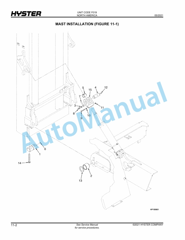 Hyster H300-350HD, H360HD-EC (F019) Challenger Parts Manual 5 Hyster H300-350HD, H360HD-EC (F019) Challenger Parts Manual - Image 5