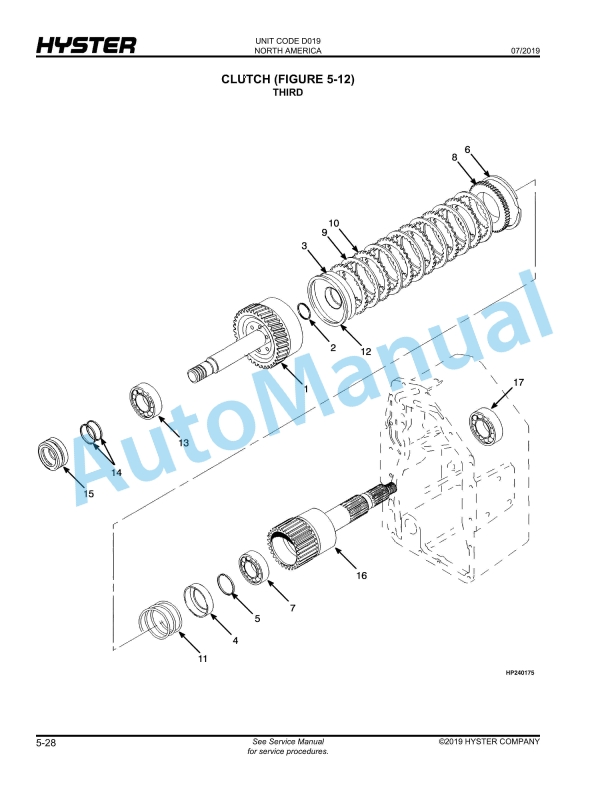 Hyster H300-360XL, H33-360XL-EC (D019) Challenger Parts Manual 2 Hyster H300-360XL, H33-360XL-EC (D019) Challenger Parts Manual - Image 2