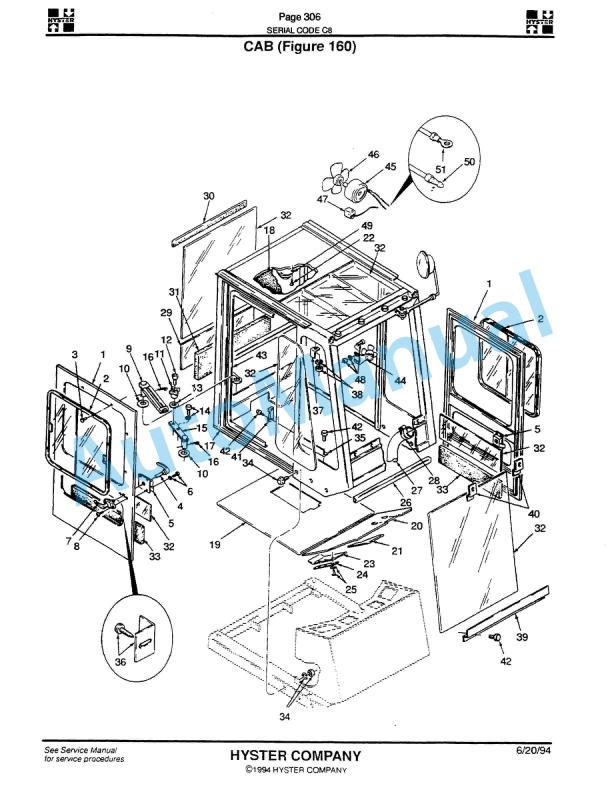 Hyster H360-370-400-420-460-470-510-520-550-580-620-650-700C (C8) Challenger Parts Manual 5 Hyster H360-370-400-420-460-470-510-520-550-580-620-650-700C (C8) Challenger Parts Manual-5