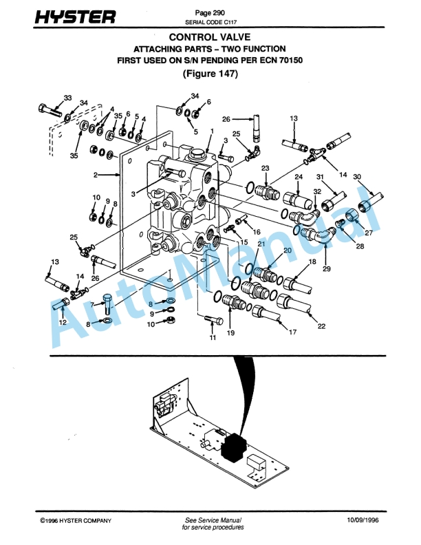 Hyster H36.00-40.00-44.00C, H48.00CH (C117) Challenger Parts Manual 3 Hyster H36.00-40.00-44.00C, H48.00CH (C117) Challenger Parts Manual-3