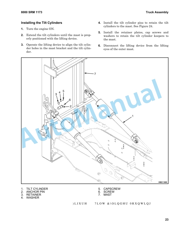 Hyster H36.00-48.00E to HR45H Four-Speed Powershift Transmission Maintenance And Repair 4 Hyster H36.00-48.00E to HR45H Four-Speed Powershift Transmission Maintenance And Repair - Image 4