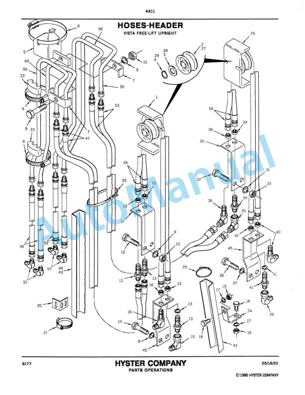 Hyster H40-50-60XL, H2.00-2.50-3.00XL (B177) Challenger Parts Manual 5 Hyster H40-50-60XL, H2.00-2.50-3.00XL (B177) Challenger Parts Manual-5