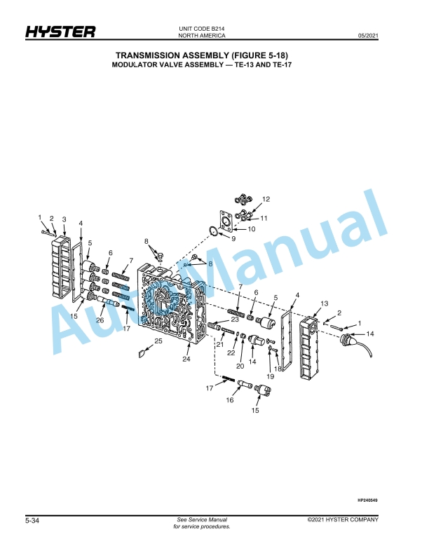 Hyster H400-500HD-EC (B214) Parts Manual 3 Hyster H400-500HD-EC (B214) Parts Manual - Image 3