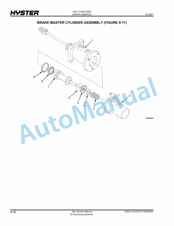 Hyster H80-H120FT (R005) Parts Manual 3 Hyster H80-H120FT (R005) Parts Manual - Image 3