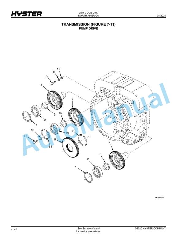 Hyster H800HDS, H900HDS, H970HDS, H1050HDS, H900HD, H970HD, H1050HD (C917) Parts Manual 3 Hyster H800HDS, H900HDS, H970HDS, H1050HDS, H900HD, H970HD, H1050HD (C917) Parts Manual - Image 3