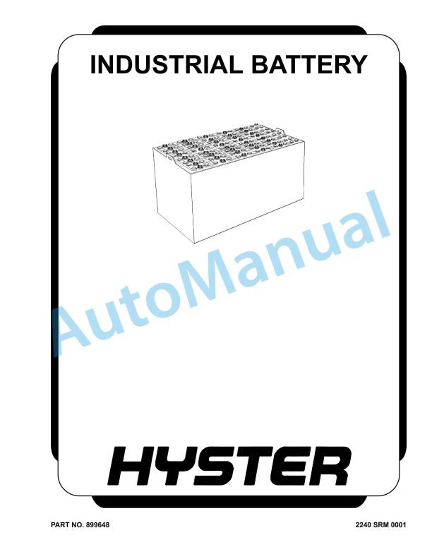 Hyster Industrial Battery Maintenance And Repair 1 Hyster Industrial Battery Maintenance And Repair