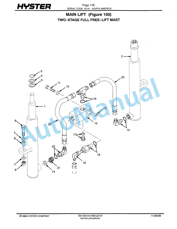 Hyster J40-50-60-65XM (A216) Electric Parts Manual-5