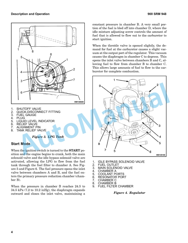 Hyster M4-2.0G, M4-2.2G Mazda Engine Maintenance And Repair 3 Hyster M4-2.0G, M4-2.2G Mazda Engine Maintenance And Repair - Image 3