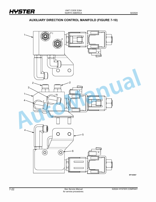 Hyster N30ZDR3, N35ZR3, N35ZDR3, N40ZR3, N45ZR3 (E264) Parts Manual 2 Hyster N30ZDR3, N35ZR3, N35ZDR3, N40ZR3, N45ZR3 (E264) Parts Manual - Image 2