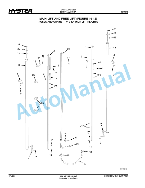 Hyster N30ZDR3, N35ZR3, N35ZDR3, N40ZR3, N45ZR3 (E264) Parts Manual 3 Hyster N30ZDR3, N35ZR3, N35ZDR3, N40ZR3, N45ZR3 (E264) Parts Manual - Image 3