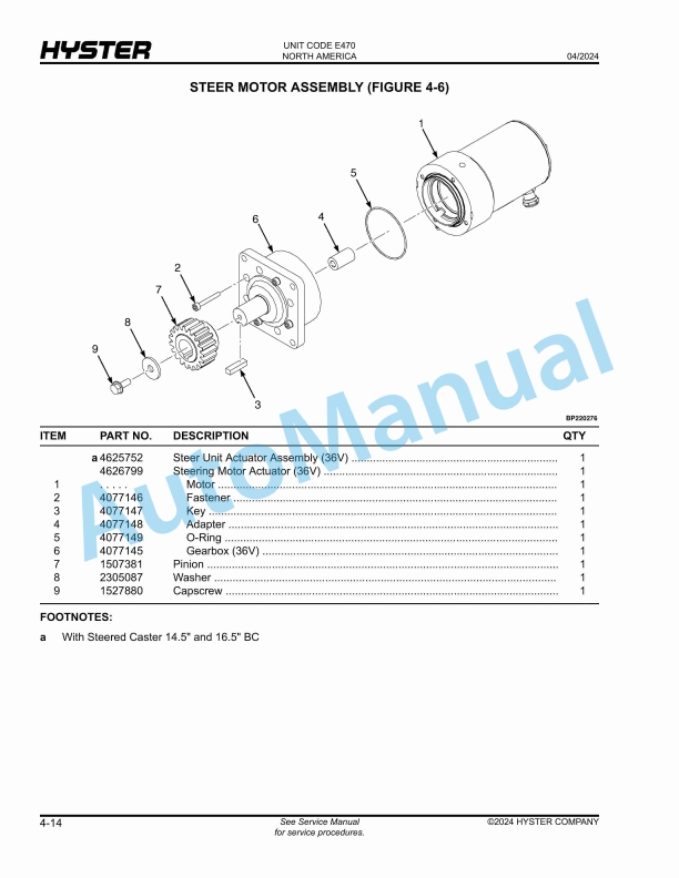 Hyster N35ZR2, N40ZR2, N30ZDR2 (E470) Parts Manual 2 Hyster N35ZR2, N40ZR2, N30ZDR2 (E470) Parts Manual - Image 2
