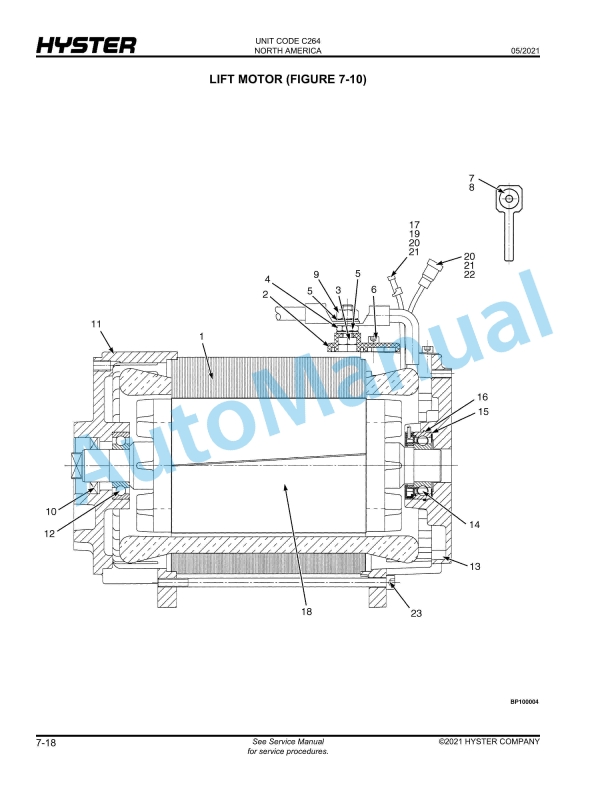 Hyster N45ZR, N35ZDR (C264) Parts Manual 2 Hyster N45ZR, N35ZDR (C264) Parts Manual - Image 2