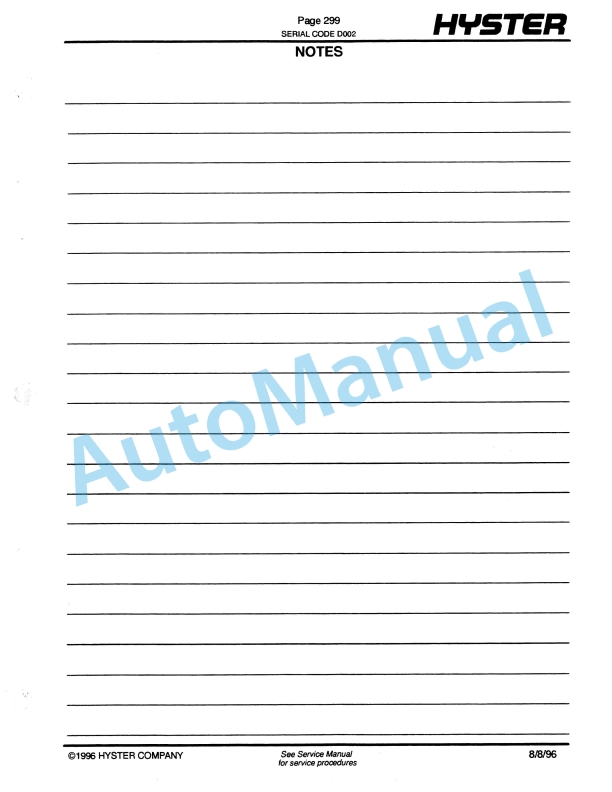 Hyster S30-40-50E, S60ES (D002) Spacesaver Parts Manual 5 Hyster S30-40-50E, S60ES (D002) Spacesaver Parts Manual-5