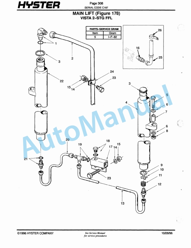 Hyster S40-50-60XL (C187) Spacesaver Parts Manual 4 Hyster S40-50-60XL (C187) Spacesaver Parts Manual-4