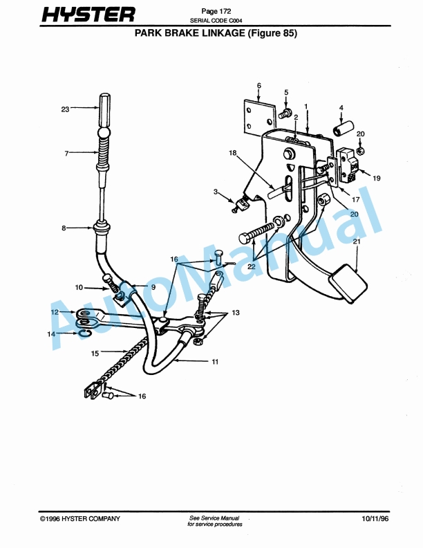 Hyster S60-70-80-100-120E (C004) Spacesaver Parts Manual 2 Hyster S60-70-80-100-120E (C004) Spacesaver Parts Manual-2