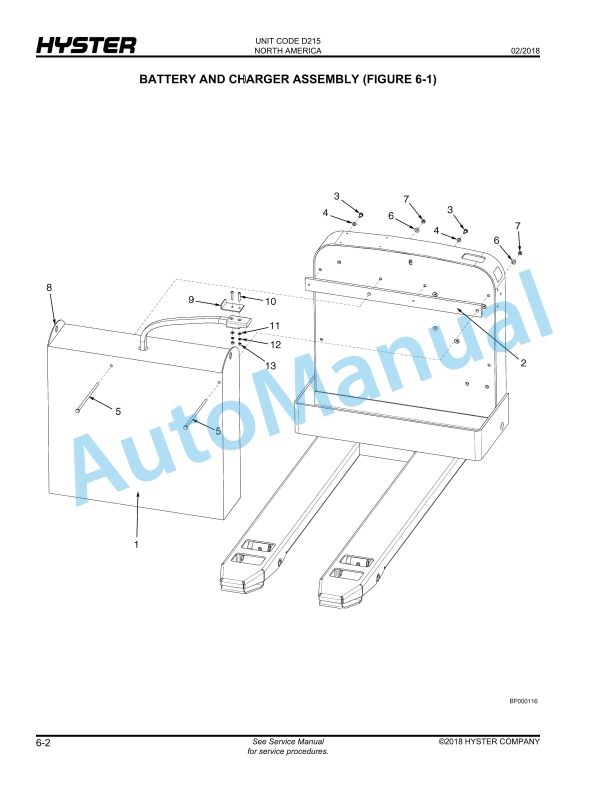 Hyster W50Z (D215) Parts Manual 3 Hyster W50Z (D215) Parts Manual - Image 3