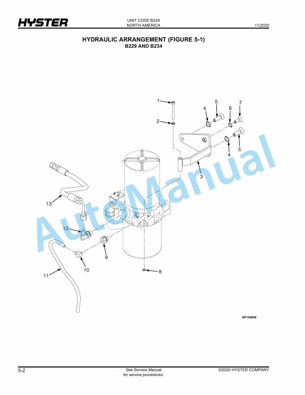 Hyster W65Z (B229), W60Z (B231), W80Z (B234) Parts Manual 4 Hyster W65Z (B229), W60Z (B231), W80Z (B234) Parts Manual - Image 4