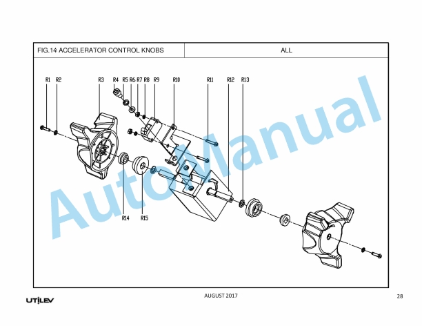 Utilev 1.5T Electric Pallet Truck Parts Manual 5 Utilev 1.5T Electric Pallet Truck Parts Manual-5