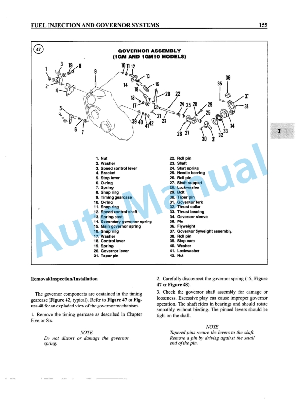 Yanmar 1, 2, 3 Cylinder Engine Diesel Inboard Shop Manual-3