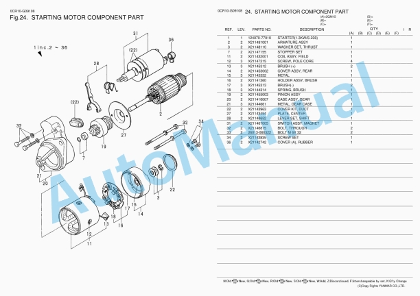 Yanmar 2QM15 Diesel Engine Parts Catalog 4 Yanmar 2QM15 Diesel Engine Parts Catalog - Image 4