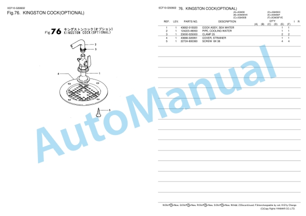 Yanmar 3GM30-B, 3GM30-C, 3GM30-F Parts Catalog 3 Yanmar 3GM30-B, 3GM30-C, 3GM30-F Parts Catalog - Image 3