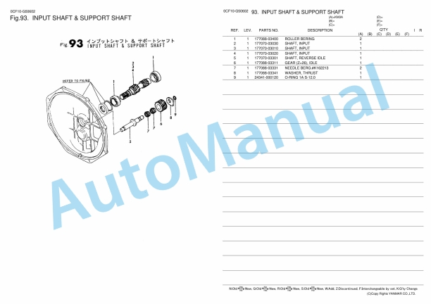 Yanmar 3GM30-B, 3GM30-C, 3GM30-F Parts Catalog 5 Yanmar 3GM30-B, 3GM30-C, 3GM30-F Parts Catalog - Image 5