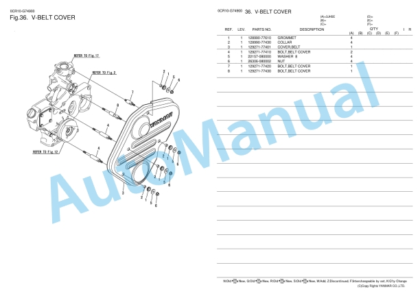 Yanmar 3JH5E Diesel Engine Parts Catalog 4 Yanmar 3JH5E Diesel Engine Parts Catalog - Image 4