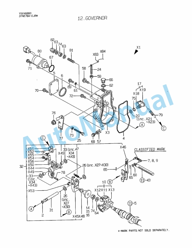 Yanmar 3TNE78A-EJRM Diesel Engine Parts Catalog-2