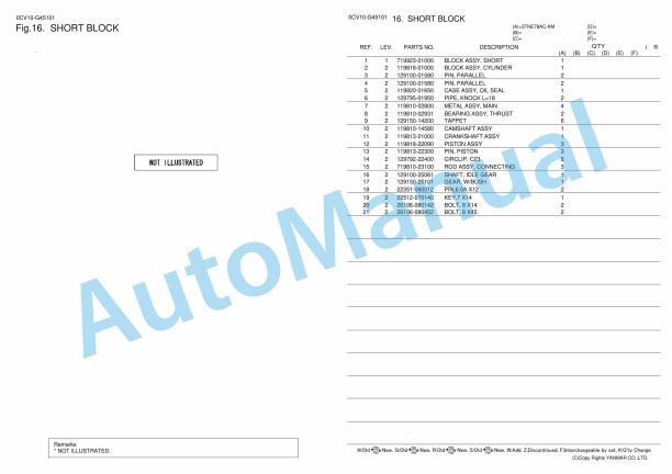 Yanmar 3TNE78AC-KM Parts Catalog 5 Yanmar 3TNE78AC-KM Parts Catalog - Image 5
