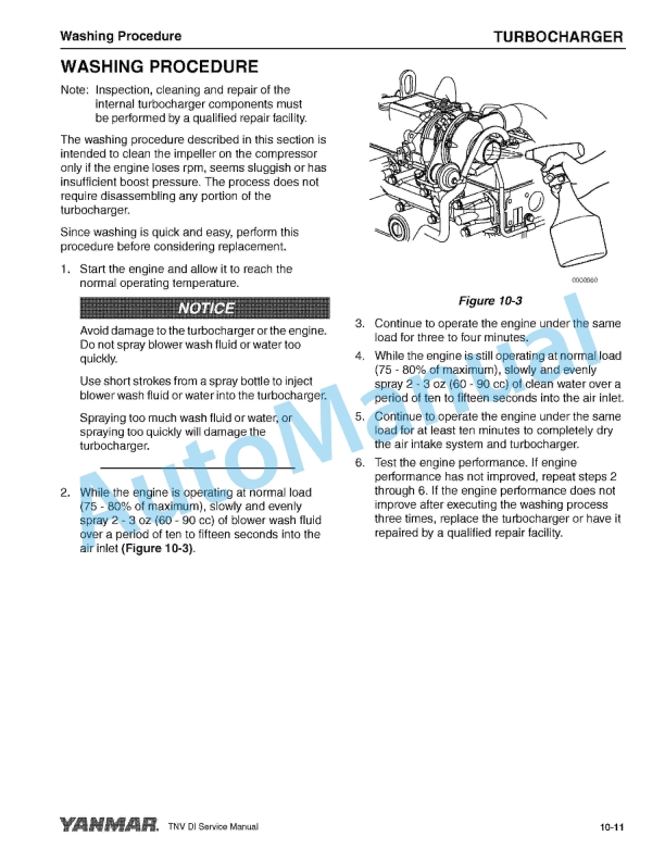 Yanmar 3TNV82A to 4TNV106T Industrial Engine Service Manual 0BTNV-U00102-5