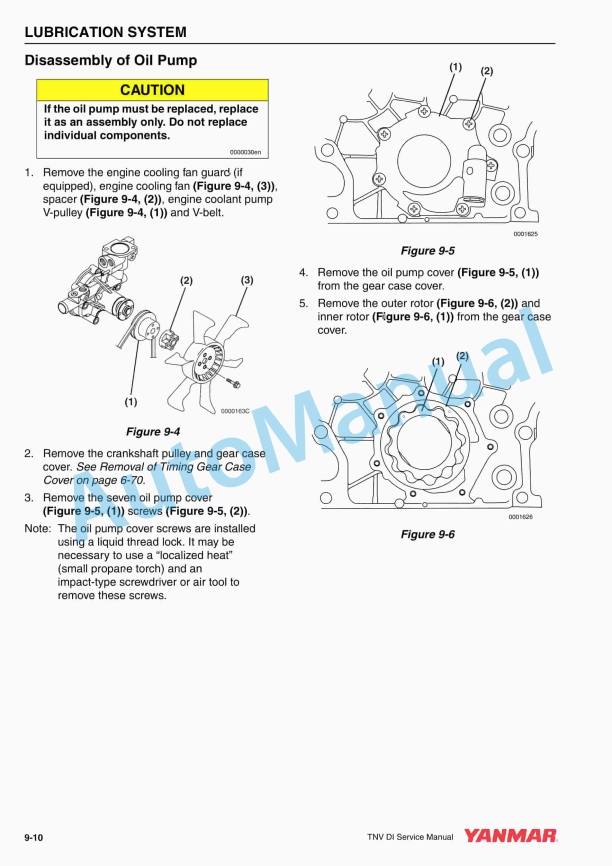 Yanmar 3TNV82A to 4TNV106T Industrial Engines Service Manual 0BTNV0-G0000 4 Yanmar 3TNV82A to 4TNV106T Industrial Engines Service Manual 0BTNV0-G0000 - Image 4