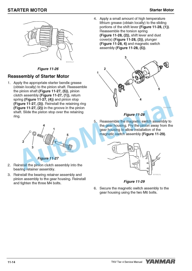 Yanmar 3TNV88C, 3TNV86CT, 4TNV88C, 4TNV86CT, 4TNV98C, 4TNV98CT Industrial Engines Service Manual 0BTN4-EN0022 4 Yanmar 3TNV88C, 3TNV86CT, 4TNV88C, 4TNV86CT, 4TNV98C, 4TNV98CT Industrial Engines Service Manual 0BTN4-EN0022 - Image 4