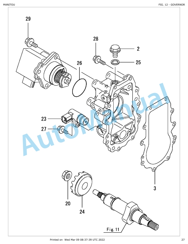 Yanmar 3TNV88F-ESBV Engine Parts Manual 3 Yanmar 3TNV88F-ESBV Engine Parts Manual - Image 3