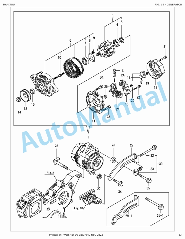 Yanmar 3TNV88F-ESBV Engine Parts Manual 5 Yanmar 3TNV88F-ESBV Engine Parts Manual - Image 5