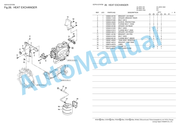 Yanmar 4BY2-150, 4BY2-150Z, 4BY2-180, 4BY2-180Z Diesel Engine Parts Catalog 2 Yanmar 4BY2-150, 4BY2-150Z, 4BY2-180, 4BY2-180Z Diesel Engine Parts Catalog - Image 2