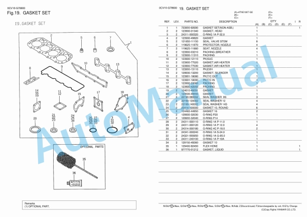 Yanmar 4TNE106T-GE Parts Catalog 4 Yanmar 4TNE106T-GE Parts Catalog - Image 4
