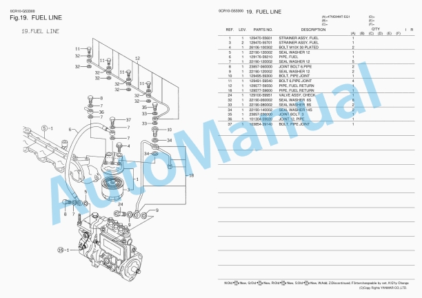 Yanmar 4TNE84MT-EG1 Parts Catalog 4 Yanmar 4TNE84MT-EG1 Parts Catalog - Image 4