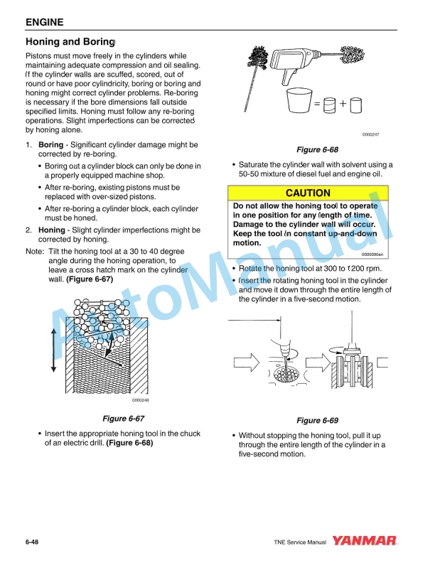 Yanmar 4TNE92-HRJ, 4TNE98-BQFLC Engine Service Manual 2 Yanmar 4TNE92-HRJ, 4TNE98-BQFLC Engine Service Manual - Image 2