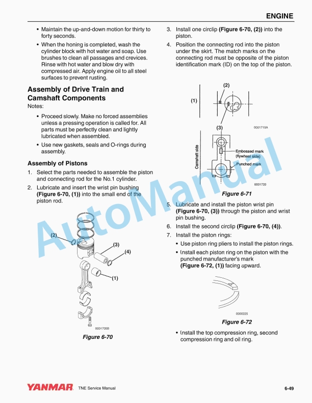 Yanmar 4TNE92-NMH, 4TNE92-NMHA, 4TNE98-NMH Service Manual 2 Yanmar 4TNE92-NMH, 4TNE92-NMHA, 4TNE98-NMH Service Manual - Image 2