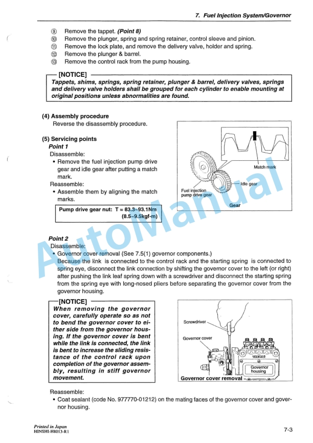 Yanmar 4TNE94, 4TNE98, 4TNE106(T) Industrial Diesel Engine Service Manual 2 Yanmar 4TNE94, 4TNE98, 4TNE106(T) Industrial Diesel Engine Service Manual - Image 2