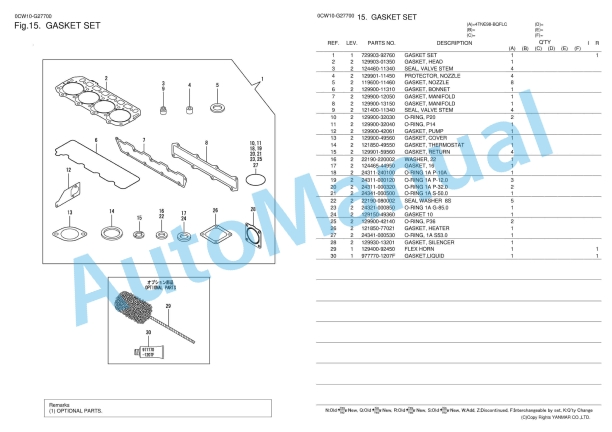Yanmar 4TNE98-BQFLC Parts Catalog 5 Yanmar 4TNE98-BQFLC Parts Catalog - Image 5