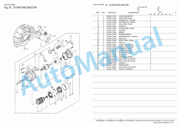 Yanmar 4TNE98-TBL Parts Catalog 4 Yanmar 4TNE98-TBL Parts Catalog - Image 4